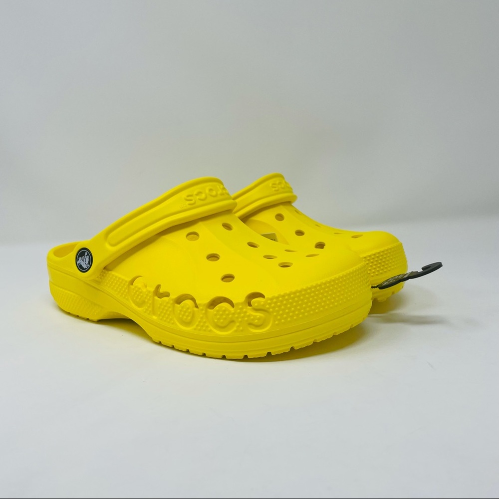 New CROCS Baya Clog Yellow
